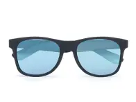 Vans "Spicoli Flat" Sunglasses - Black Light Blue