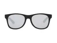 Vans "Spicoli Flat" Sunglasses - Black/Silver Mirror