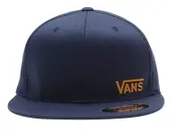 Vans "Splitz Flexfit" Cap - Dress Blues-Saffron