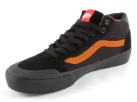 Vans "Style 112 Mid Pro" Shoes - Black/Glazed Ginger (Dakota Roche)