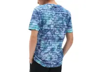 Vans "Tie Dye Checkerstripe II" T-Shirt - English Lavender Tie Dye