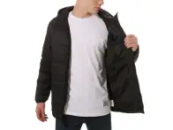 Vans "Woodridge" Puffer Jacke - Black