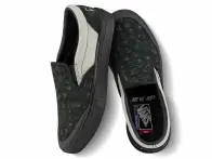 Vans X Cult "BMX Slip-On" Shoes - (Cult) Black/Grey