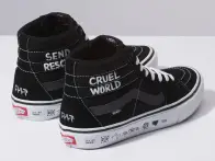 Vans X Cult "Sk8-Hi Pro" Schuhe - (CULT) Black/White