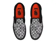 Vans X Cult "Slip-On Pro" Shoes - (Cult) Black Checker