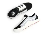 Vans X Federal Bikes "BMX Old Skool" Shoes - (Federal) Black/Blue Pinstripe