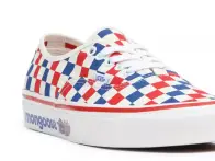 Vans X Mongoose "UA Authentic 44 DX" Shoes - Red/Blue