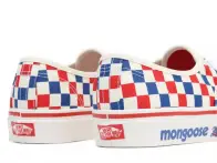 Vans X Mongoose "UA Authentic 44 DX" Shoes - Red/Blue
