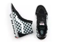 Vans X SE Bikes "Sk8-Hi Reissue" Schuhe - (SE Bikes) Big Ripper/Black/Plume/Reflective Check