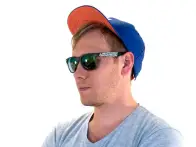 Vocal "Bobby Trans-Schwarz" Sonnenbrille