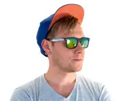 Vocal "Bobby Trans-Schwarz" Sonnenbrille