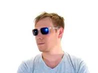 Vocal "Squint " Sonnenbrille - Transparent