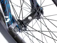 Volume Bikes "Broc Raiford" 2018 BMX Rad - Black/Blue Splatter - Freecoaster