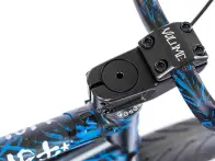 Volume Bikes "Broc Raiford" 2018 BMX Rad - Black/Blue Splatter - Freecoaster