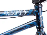 Volume Bikes "Broc Raiford" 2018 BMX Rad - Black/Blue Splatter - Freecoaster