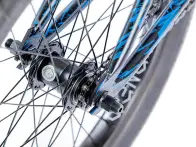 Volume Bikes "Broc Raiford" 2018 BMX Rad - Black/Blue Splatter - Freecoaster