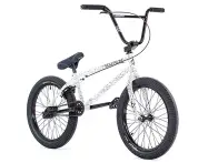 Volume Bikes "Broc Raiford" 2018 BMX Bike - White/Black Drops - Freecoaster