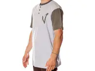 Volume Bikes "Henley" T-Shirt - Grey
