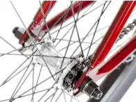 Volume Bikes "Hessian 26" 2016 BMX Cruiser Bike - 26 Inch / Trans Red