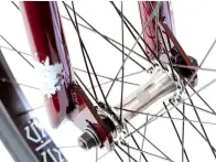 Volume Bikes "Hessian 26" 2016 BMX Cruiser Bike - 26 Inch / Trans Red