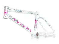 Volume Bikes "Voyager" 2018 BMX Rahmen - Confetti White