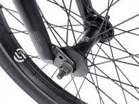 wethepeople "Arcade" BMX Rad - Matt Black (Schwarze-Reifen)