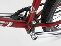 wethepeople "Atlas" 2018 BMX Cruiser Rad - 24 Zoll - Matt Translucent Red