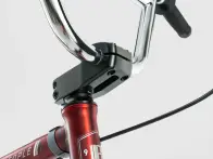 wethepeople "Atlas" 2018 BMX Cruiser Rad - 24 Zoll - Matt Translucent Red