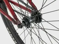 wethepeople "Atlas" 2018 BMX Cruiser Rad - 24 Zoll - Matt Translucent Red