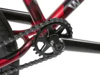 wethepeople "Audio 22" BMX Cruiser Bike - 22 Inch - Matt Aqua Red