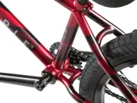 wethepeople "Audio 22" BMX Cruiser Bike - 22 Inch - Matt Aqua Red