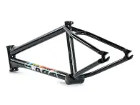 wethepeople "Battleship" 2017 BMX Rahmen - Konfetti Black