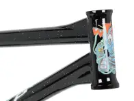 wethepeople "Battleship" 2017 BMX Rahmen - Konfetti Black