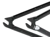 wethepeople "Battleship" 2017 BMX Rahmen - Konfetti Black