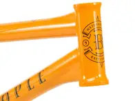 wethepeople "Battleship" 2018 BMX Frame - Corn Yellow