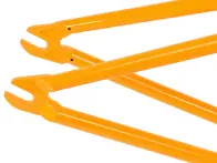 wethepeople "Battleship" 2018 BMX Frame - Corn Yellow