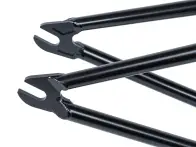 wethepeople "Battleship" 2018 BMX Frame - Glossy Black ED