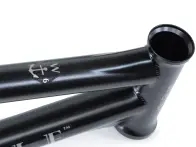 wethepeople "Battleship" 2018 BMX Frame - Glossy Black ED