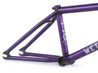 wethepeople "Battleship" 2018 BMX Frame - Matt Trans Purple