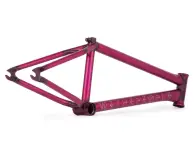 wethepeople "Battleship" 2019 BMX Frame - Trans Berry Blast