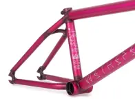wethepeople "Battleship" 2019 BMX Frame - Trans Berry Blast