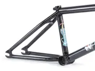 wethepeople "Battleship" 2018 BMX Rahmen - Trans Black
