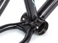 wethepeople "Battleship" 2018 BMX Rahmen - Trans Black