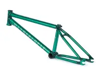 wethepeople "Battleship" 2018 BMX Frame - Trans Green