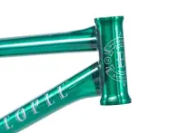 wethepeople "Battleship" 2018 BMX Frame - Trans Green