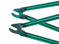 wethepeople "Battleship" 2018 BMX Frame - Trans Green