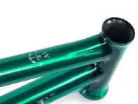 wethepeople "Battleship" 2018 BMX Frame - Trans Green