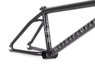 wethepeople "Battleship" 2019 BMX Rahmen - Glossy Black ED