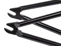 wethepeople "Battleship" 2019 BMX Rahmen - Glossy Black ED