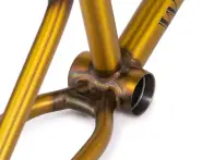 wethepeople "Battleship" 2019 BMX Rahmen - Matt Trans Yellow